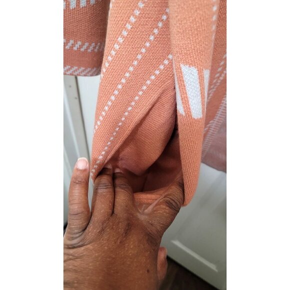 COPY - Antthony Womens Open-Front Cardigan Sweater - Geometric Pattern - Size … - Picture 7 of 12